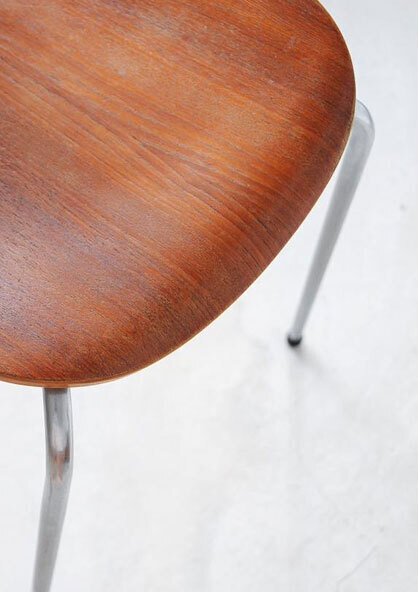 高雄柚木鋼管椅 丹麥柚木鋼管椅