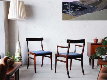 丹麥桃花心木餐椅 Ole Wanscher 