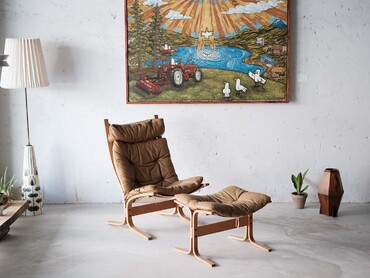 Siesta 挪威山毛櫸扶手椅 腳凳組 Siesta 挪威山毛櫸扶手椅 腳凳組