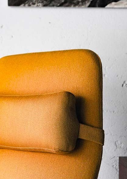 高背扶手休閒椅