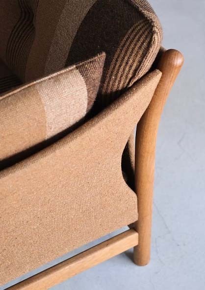 瑞典橡木雙人沙發