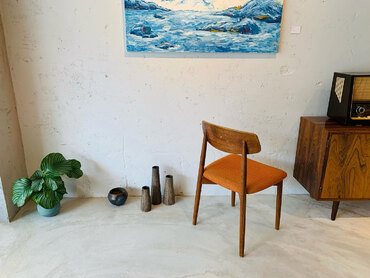 丹麥柚木單椅 柚木單椅