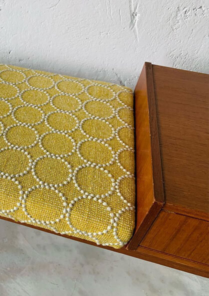 柚木電話椅 丹麥電話椅