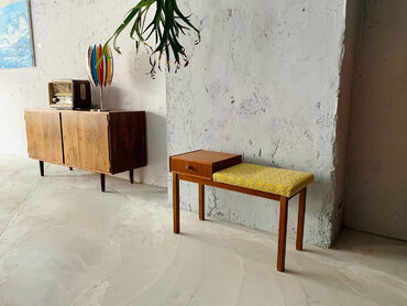 丹麥柚木電話椅 丹麥電話椅