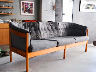 Nielaus Møbler 丹麥皮革三人沙發 Nielaus Møbler 丹麥皮革三人沙發