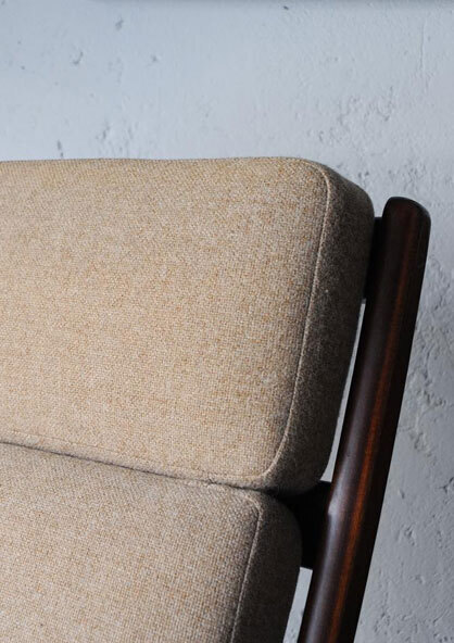 丹麥桃花心木休閒椅 丹麥桃花心木休閒椅