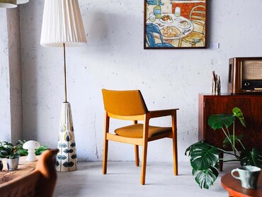 Kontor møbler 老件柚木扶手椅 Kontor møbler 老件柚木扶手椅