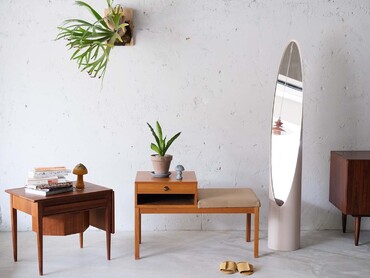 丹麥老件橡木電話椅 丹麥老件橡木電話椅