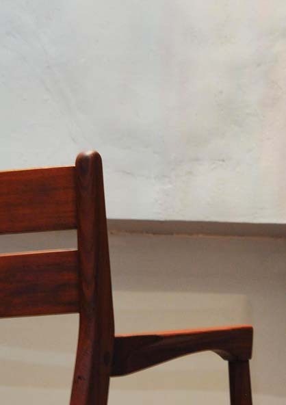 老件柚木扶手椅