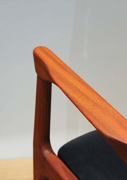 柚木扶手椅