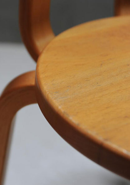 櫸木椅凳 丹麥椅凳