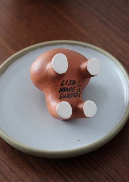 迷你鬥牛犬 mini Bulldog brown by Lisa Larson