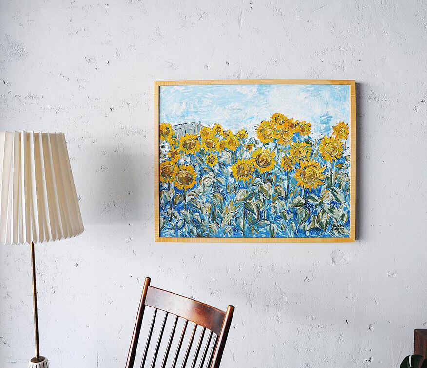 耀眼晴朗黃郅詠畫展