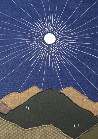 夜晚的海岸山脈 月亮一直都在