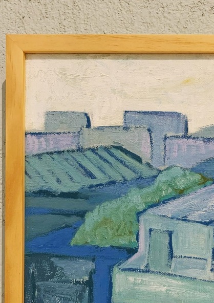 陽台的櫻花開在春分來臨前