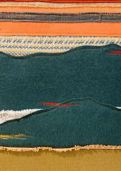 奇萊南華日落布畫 奇萊南華