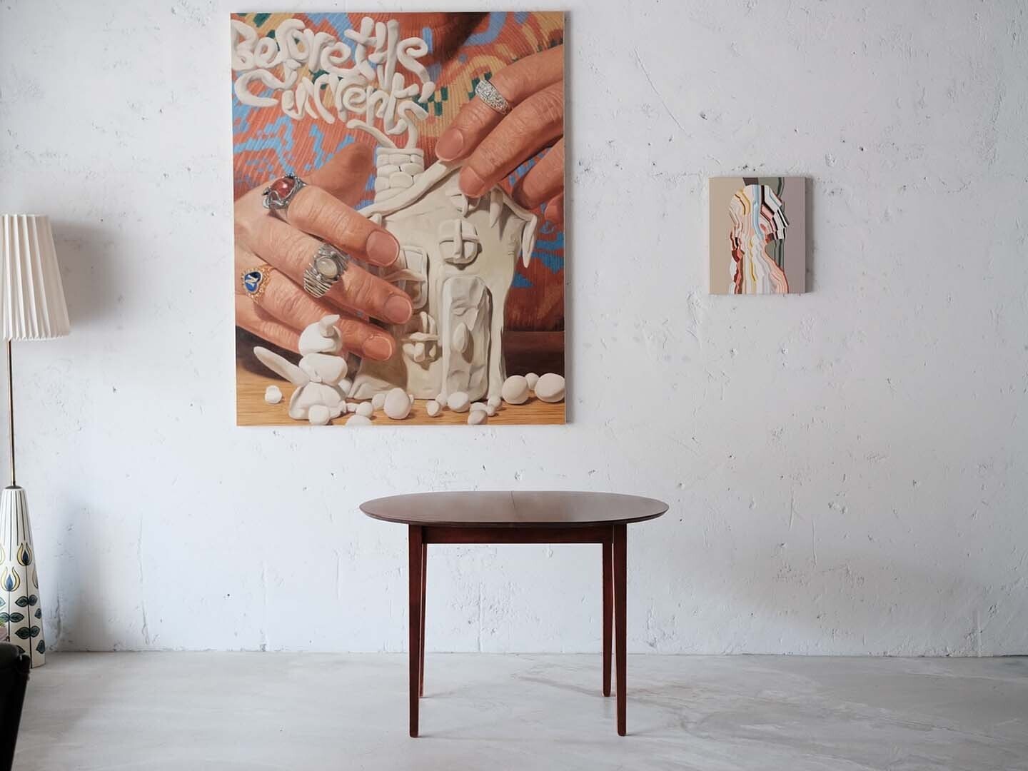 丹麥可延伸橢圓餐桌 丹麥可延伸橢圓餐桌