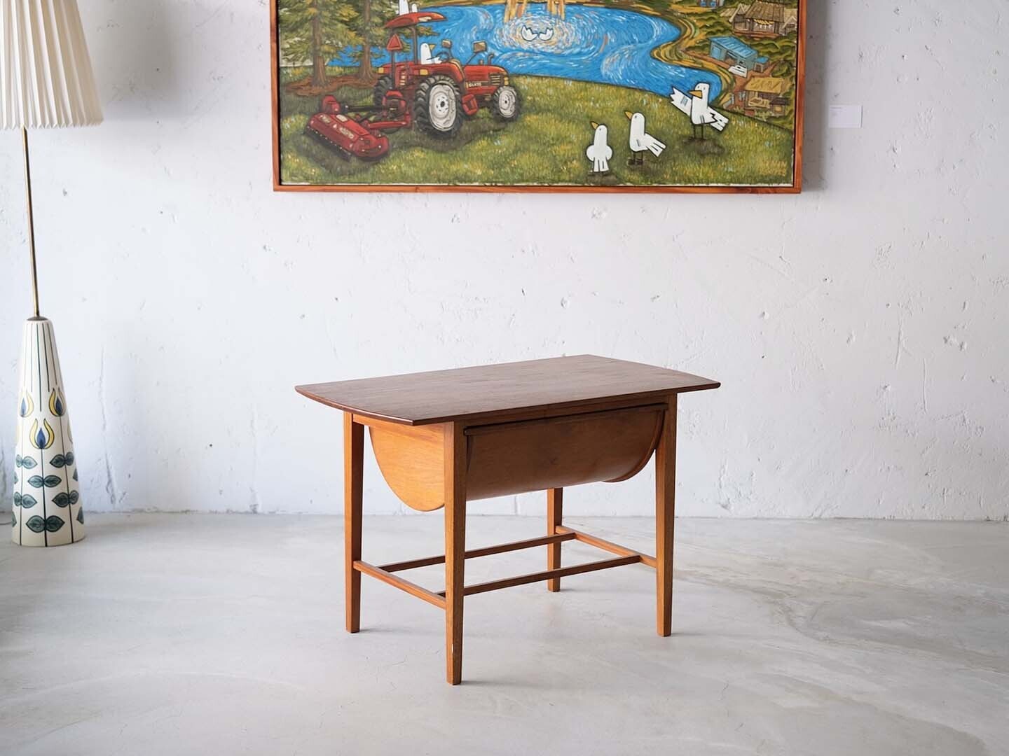 丹麥桃花心木咖啡邊桌