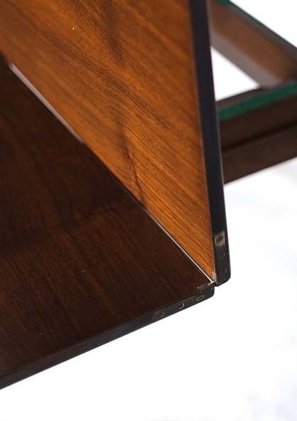 桃花心木升降咖啡桌