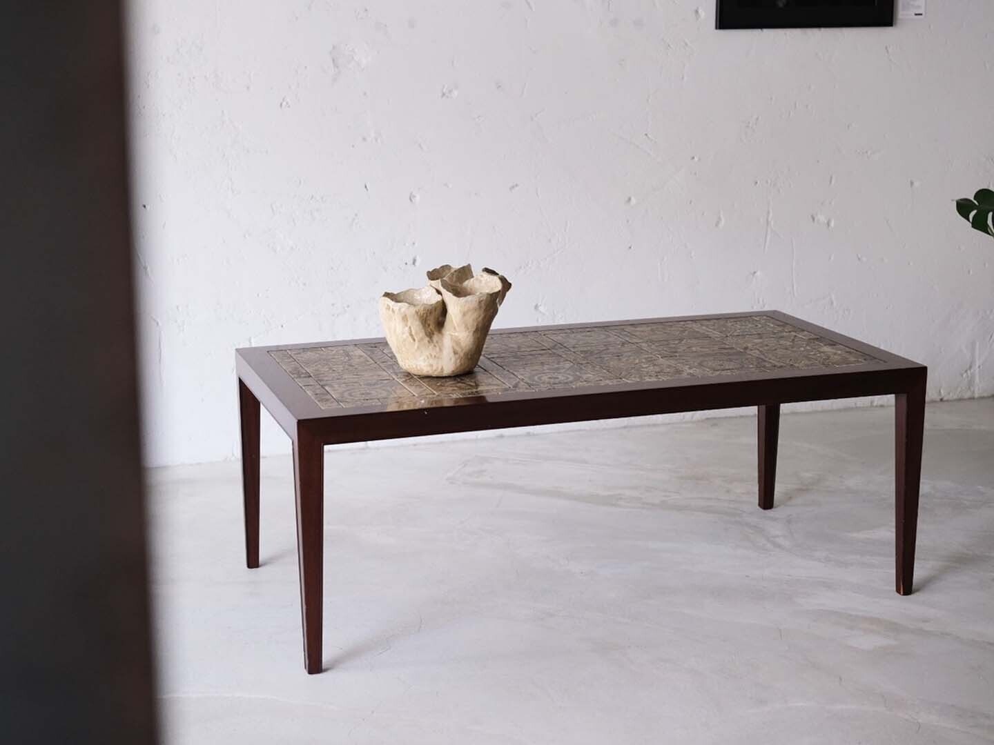 Severin Hansen 丹麥桃花心木磁磚桌 Severin Hansen 丹麥桃花心木磁磚桌