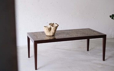 Severin Hansen 丹麥桃花心木磁磚桌