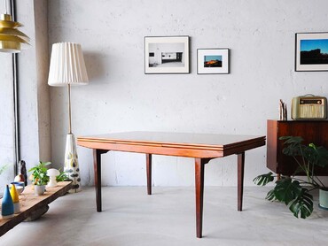 Johannes Andersen 丹麥玫瑰木延伸桌 Johannes Andersen 丹麥玫瑰木延伸桌