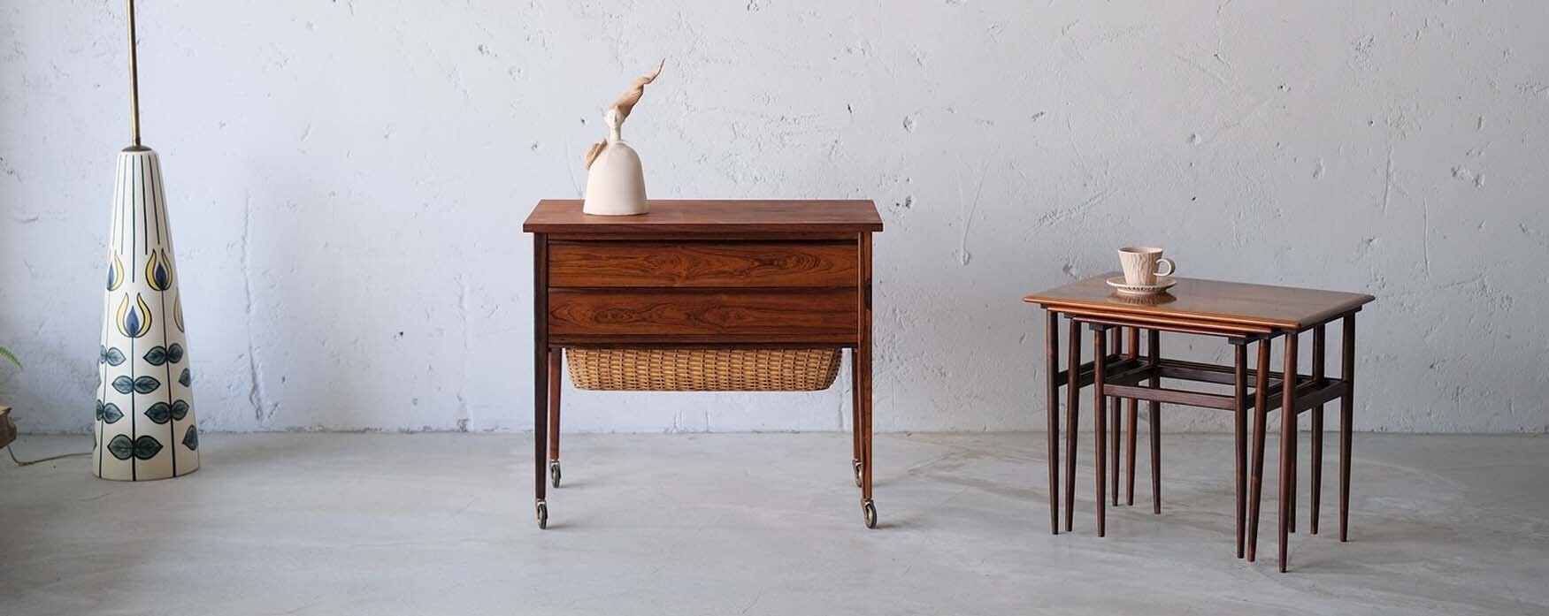 丹麥玫瑰木針線車 丹麥玫瑰木針線車