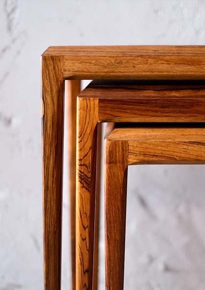 丹麥磁磚子母桌