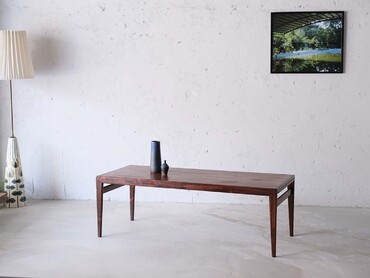 丹麥玫瑰木老件延伸桌