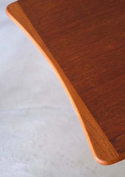 丹麥藤編雙層咖啡桌