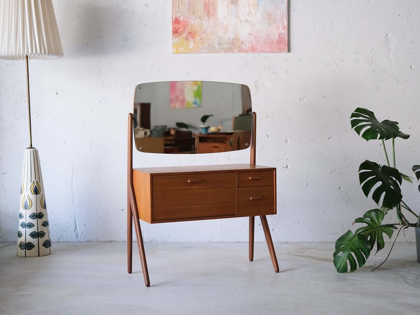 丹麥柚木梳妝台