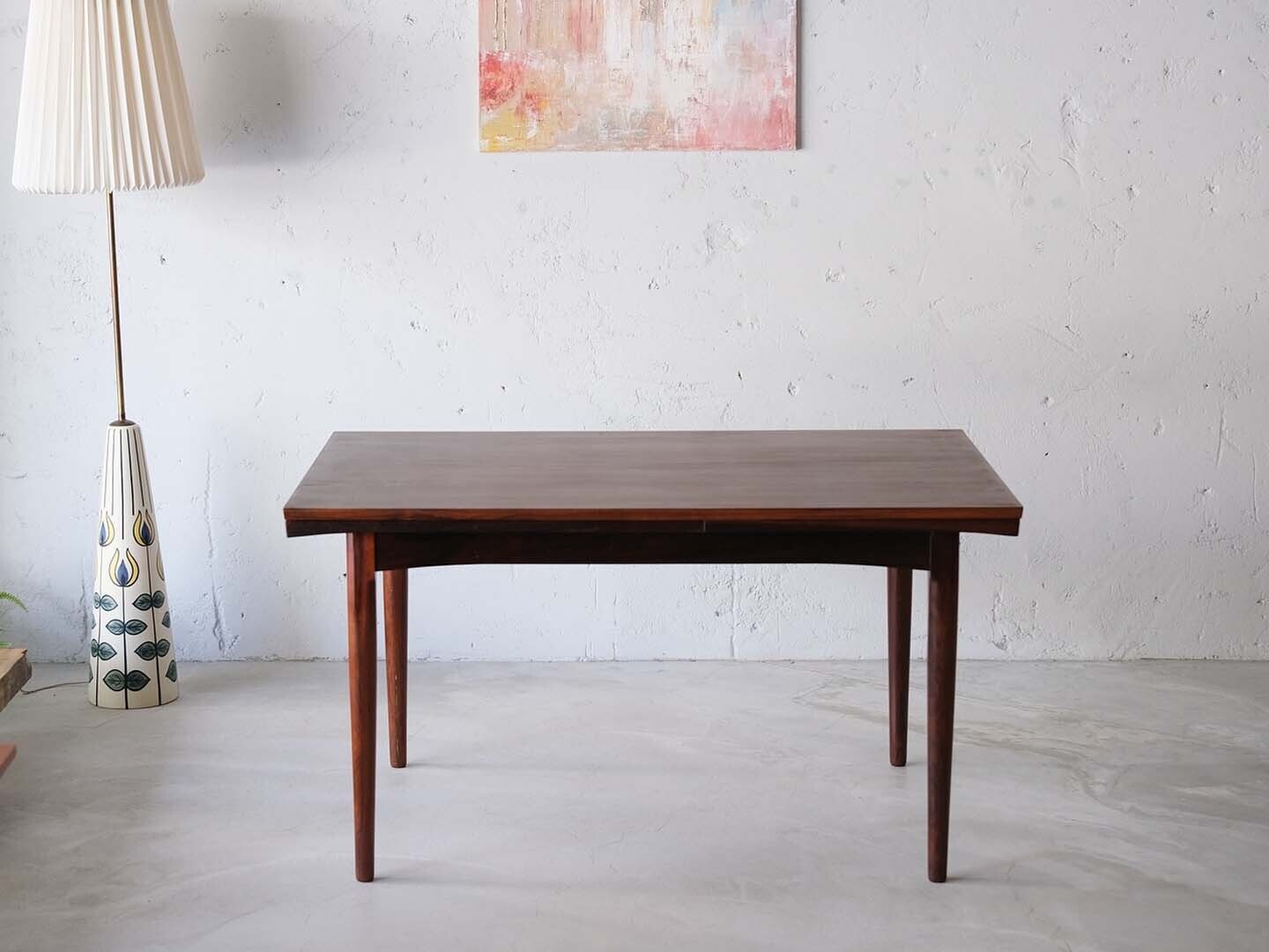 丹麥老件玫瑰木延伸餐桌 丹麥老件玫瑰木延伸餐桌