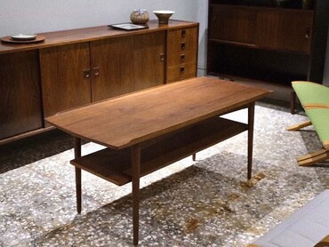 丹麥老件柚木茶几 丹麥老件柚木茶几