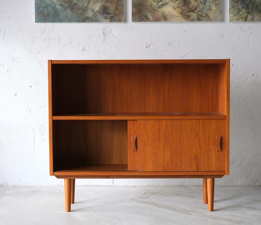 丹麥柚木展示書櫃 丹麥柚木展示書櫃