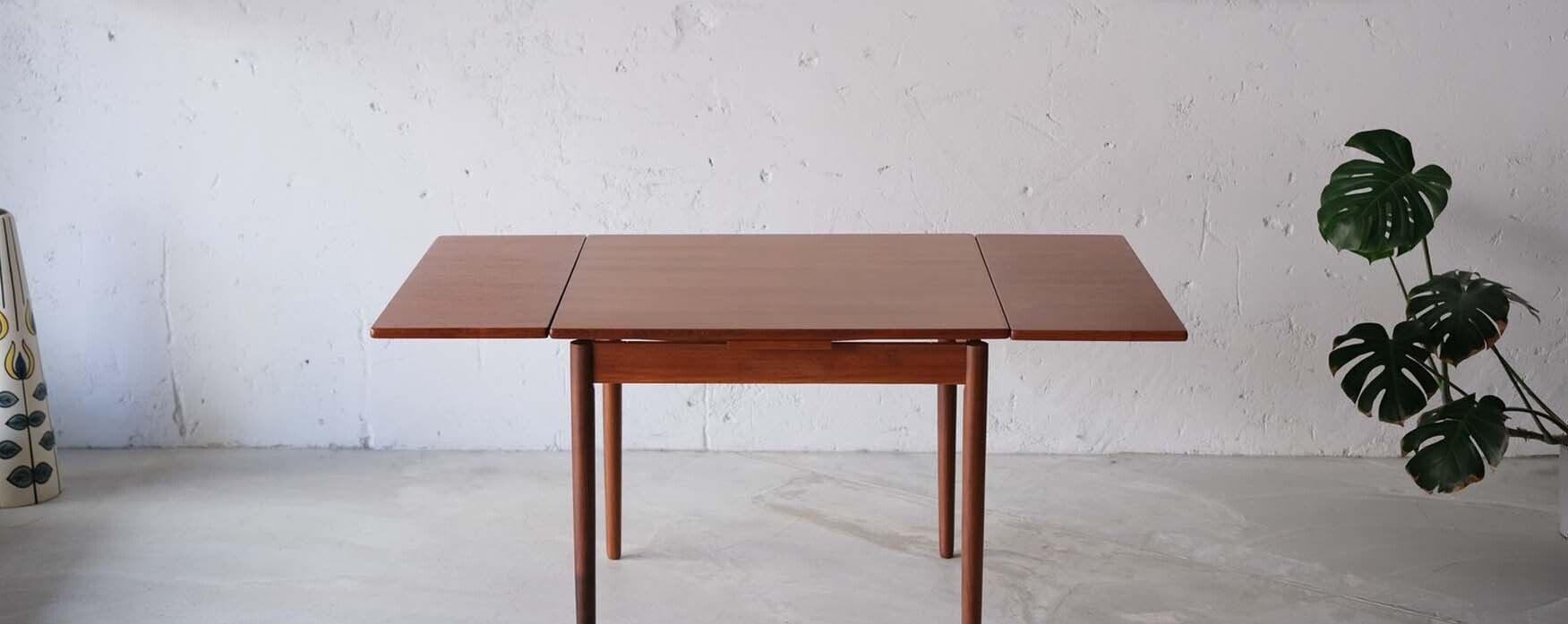 柚木老件延伸餐桌