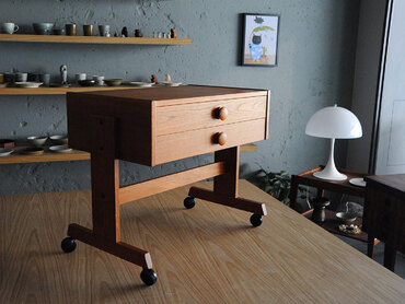 丹麥柚木縫紉桌 丹麥柚木縫紉桌