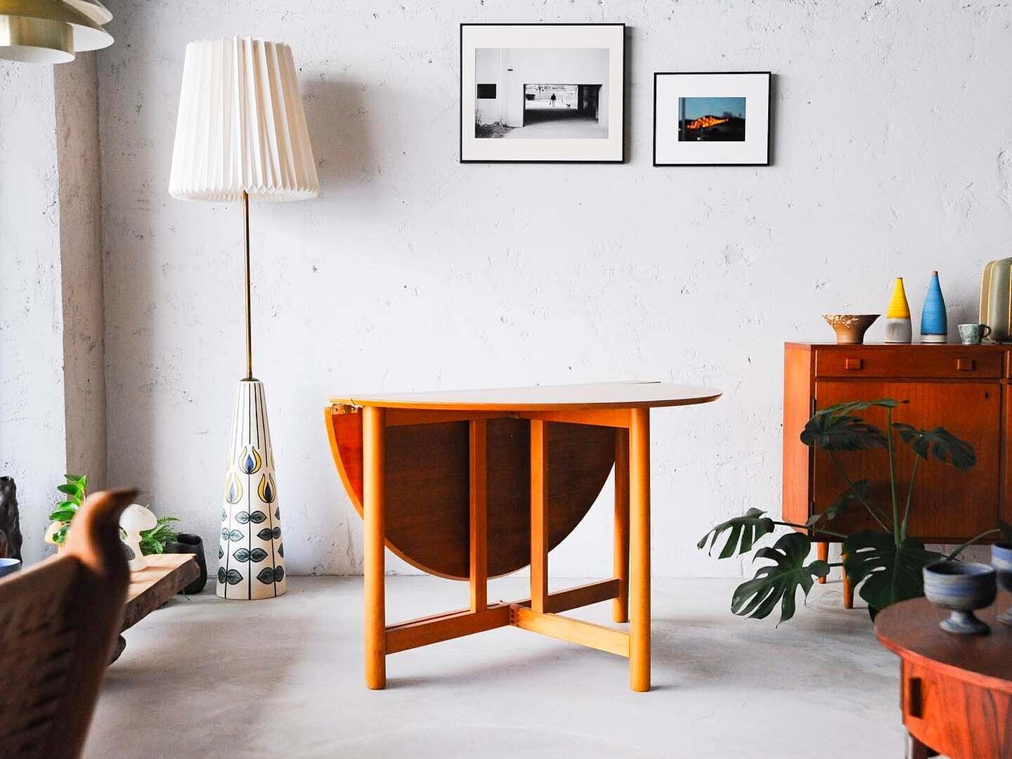 Hyllinge Møbler 丹麥櫸木折疊桌