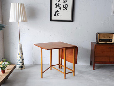 丹麥柚木摺疊桌