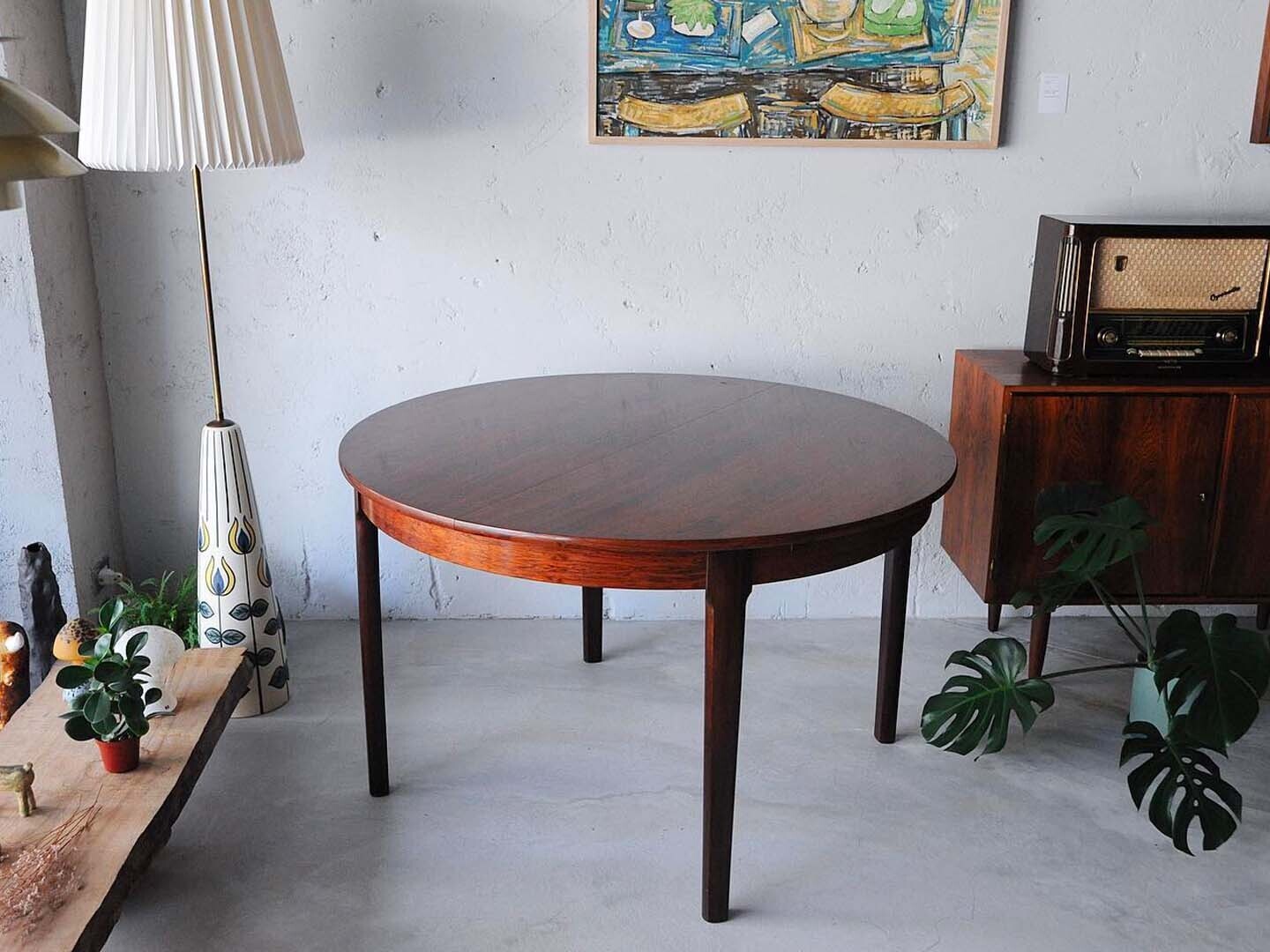 丹麥玫瑰木蝴蝶桌
