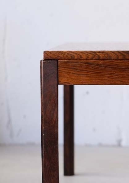 丹麥紅銅蝕刻玫瑰木咖啡桌 丹麥紅銅蝕刻玫瑰木咖啡桌