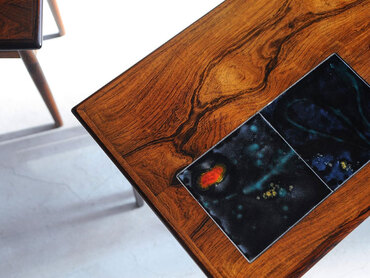 丹麥玫瑰木星空磁磚桌 丹麥玫瑰木星空磁磚桌