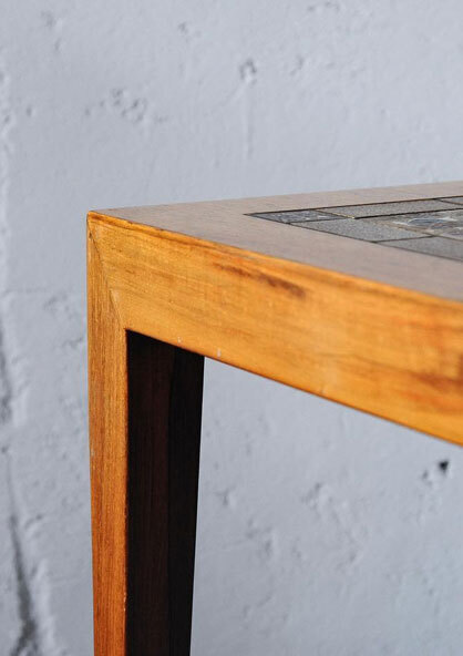 丹麥玫瑰木磁磚桌 丹麥玫瑰木磁磚桌