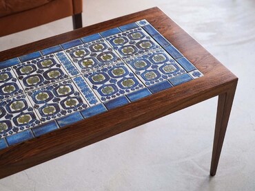 Severin Hansen 丹麥 TENERA 玫瑰木磁磚咖啡桌 Severin Hansen 丹麥 TENERA 玫瑰木磁磚咖啡桌