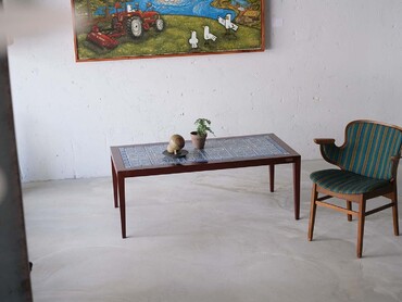 Severin Hansen 丹麥 TENERA 玫瑰木磁磚咖啡桌