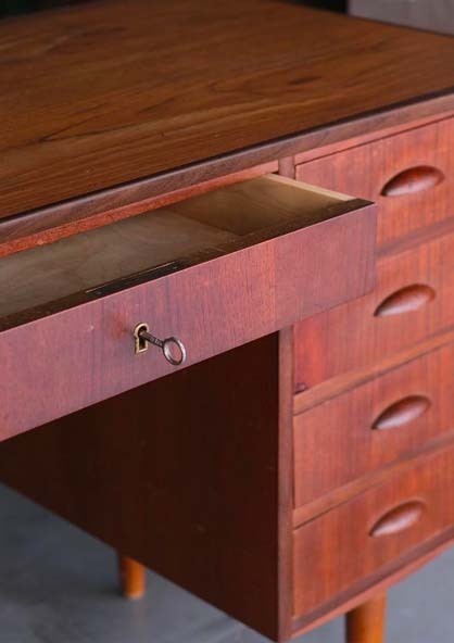 丹麥老件書桌 丹麥老件書桌