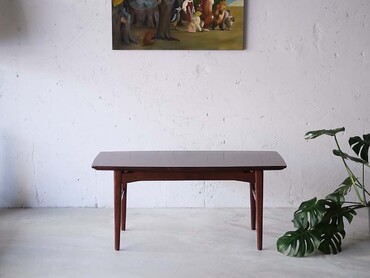 Niels Bach 丹麥桃花木升降餐桌 Niels Bach 丹麥桃花木升降餐桌