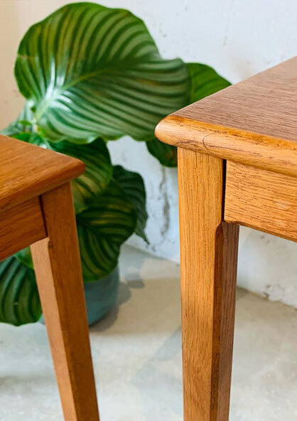 瑞典柚木茶几 北歐茶几