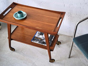 Opal Möbel 德國老件柚木餐推車 Opal Möbel 德國老件柚木餐推車