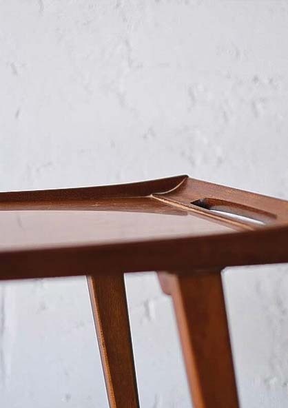 德國柚木餐推車