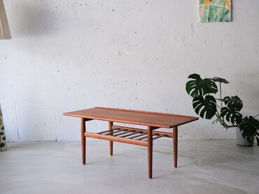 Grete Jalk 柚木咖啡桌